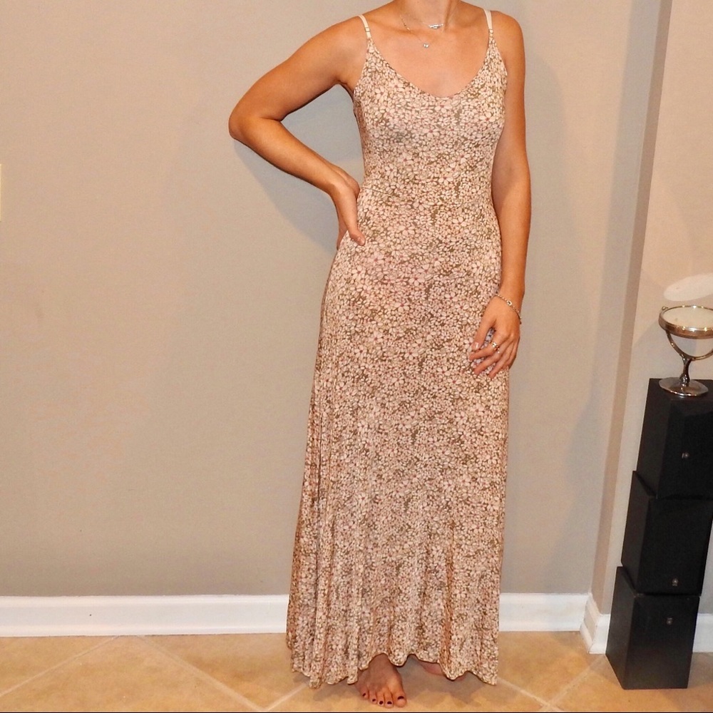 Floral maxi dress